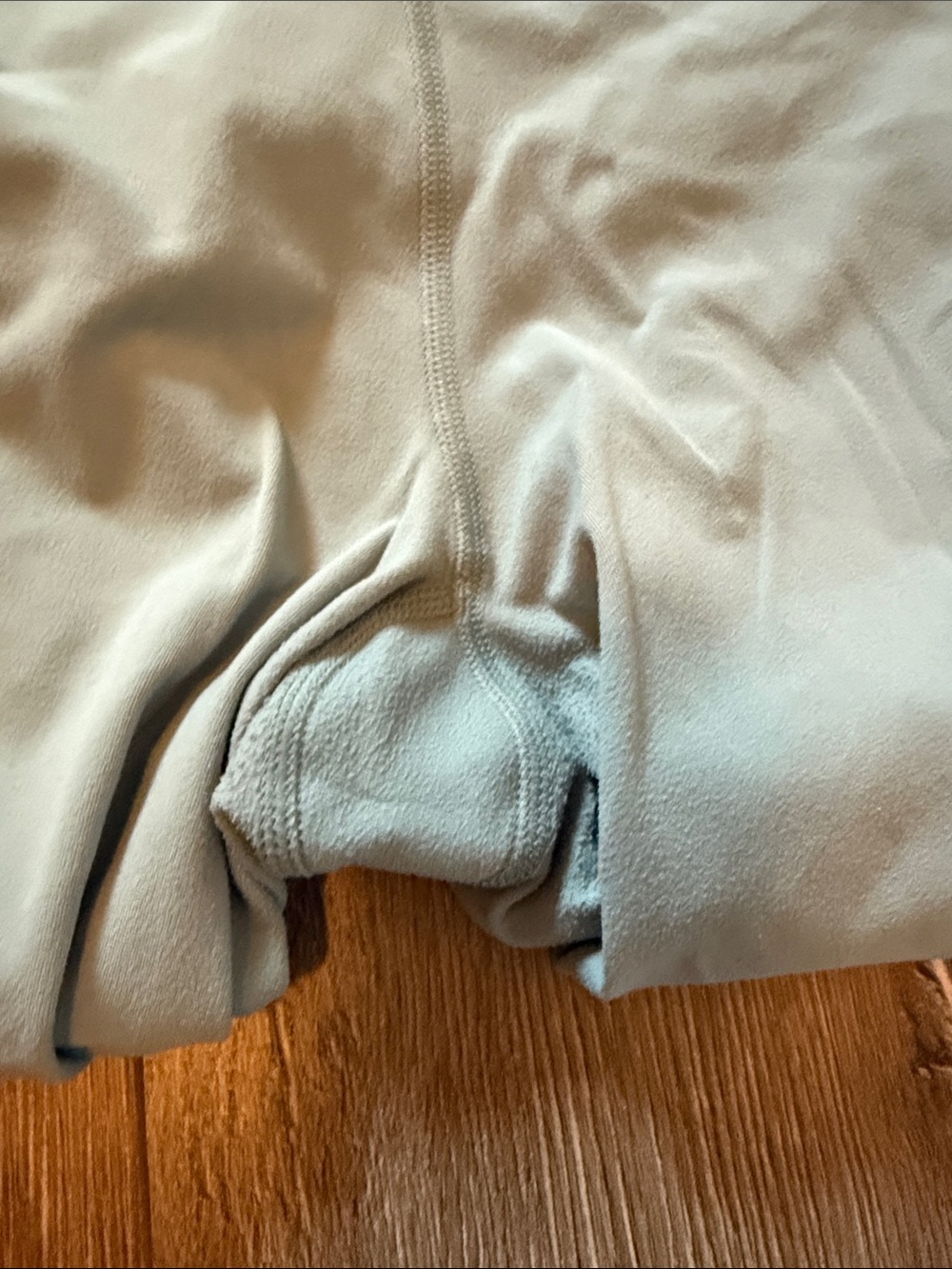Athleta Sage Green High-Waist Leggings and Bra Set - Picture 2 of 4